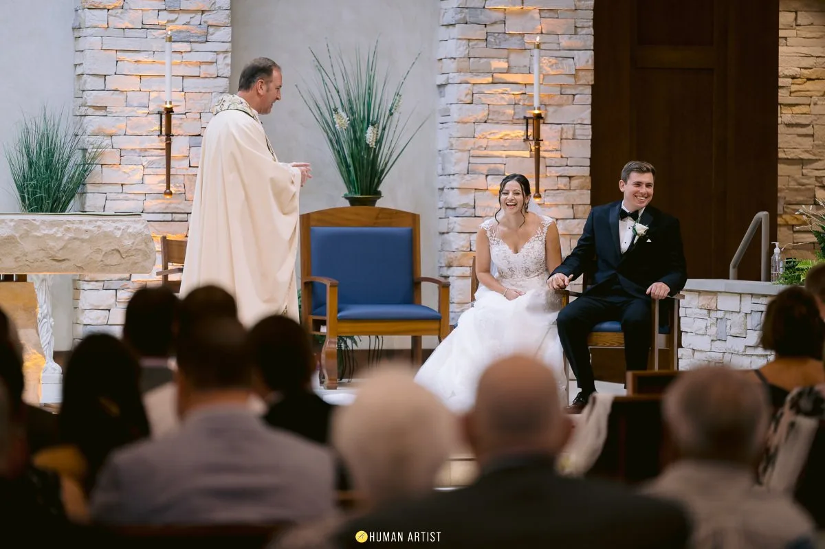 wedding ceremony in the catholic church